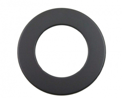 Rauchrohr grau DN 180 mm Wandrosette 50 mm Ring